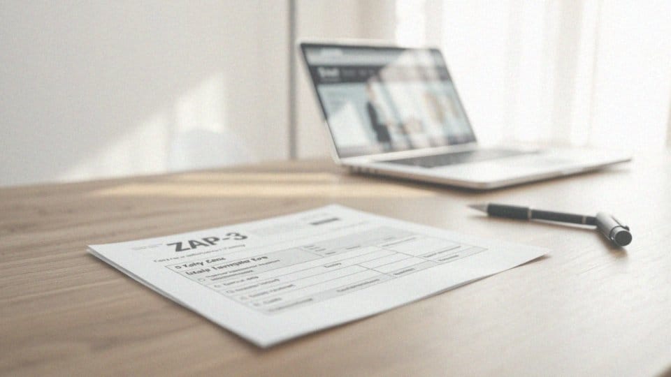 Jak wypełnić formularz ZAP-3 bez błędów